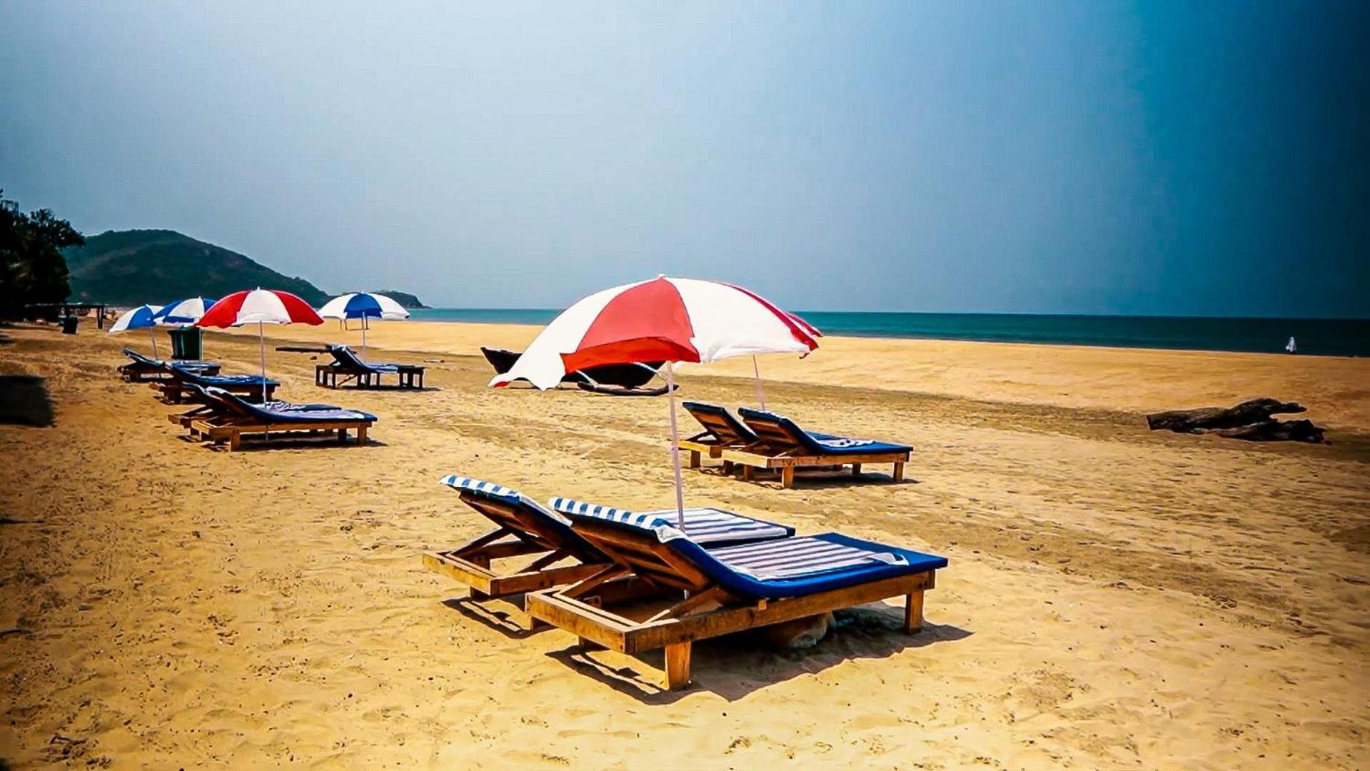 Отель Om Sai Beach Huts Агонда Экстерьер фото